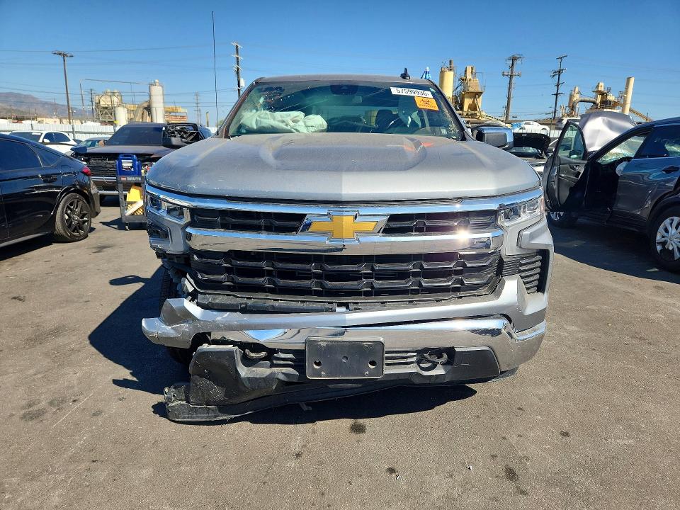2024 Chevrolet Silverado VIN 3GCPDKEK6RG458868 COPART salvage auction — FRONT END, Ca - Salvage Certificate, sold $13,200 on 2026-08-19 (photo 5)