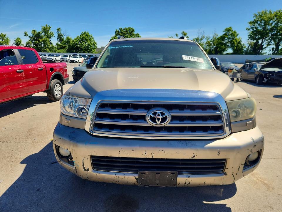 2008 Toyota Sequoia VIN 5TDBY67AX8S000146 COPART salvage auction — SIDE, Mo - Salvage Certificate Of Title, sold $3,450 on 2026-07-24 (photo 5)
