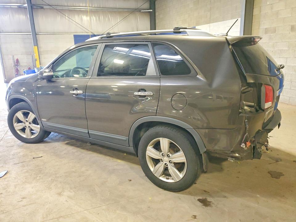 2012 Kia Sorento VIN 5XYKUCA6XCG219340 COPART salvage auction — REAR END, Pa - Certificate Of Salvage, sold $900 on 2026-07-13 (photo 2)