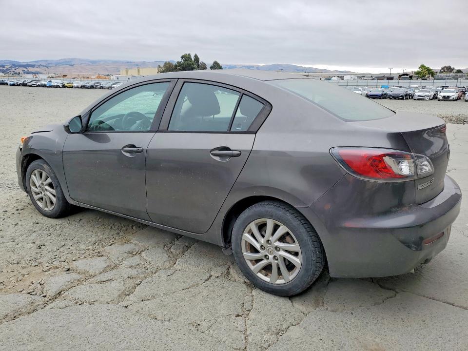 2012 Mazda 3 VIN JM1BL1V75C1699751 COPART salvage auction — FRONT END, Ca - Salvage Certificate, sold $125 on 2026-07-02 (photo 2)