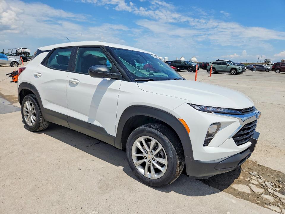 2024 Chevrolet Trailblazer VIN KL79MNSL9RB067663 COPART salvage auction — SIDE, LA - CERT OF TITLE-SALVAGE, sold $3,900 on 2026-07-25 (photo 4)