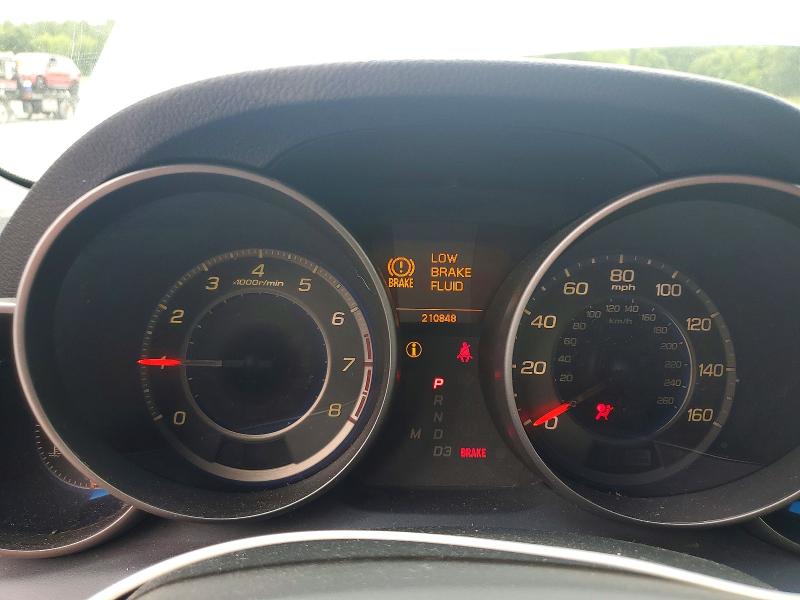 2008 Acura Mdx VIN 2HNYD284X8H535901 COPART salvage auction — SIDE, Ga - Cert Of Title-Salvage, sold $425 on 2026-07-09 (photo 9)
