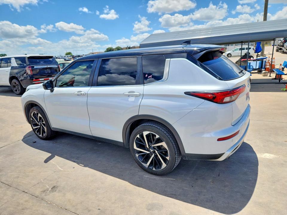 2022 Mitsubishi Outlander VIN JA4J3UA83NZ009702 COPART salvage auction — HAIL, Tx - Certificate Of Title (P), sold $10,300 on 2026-07-23 (photo 2)