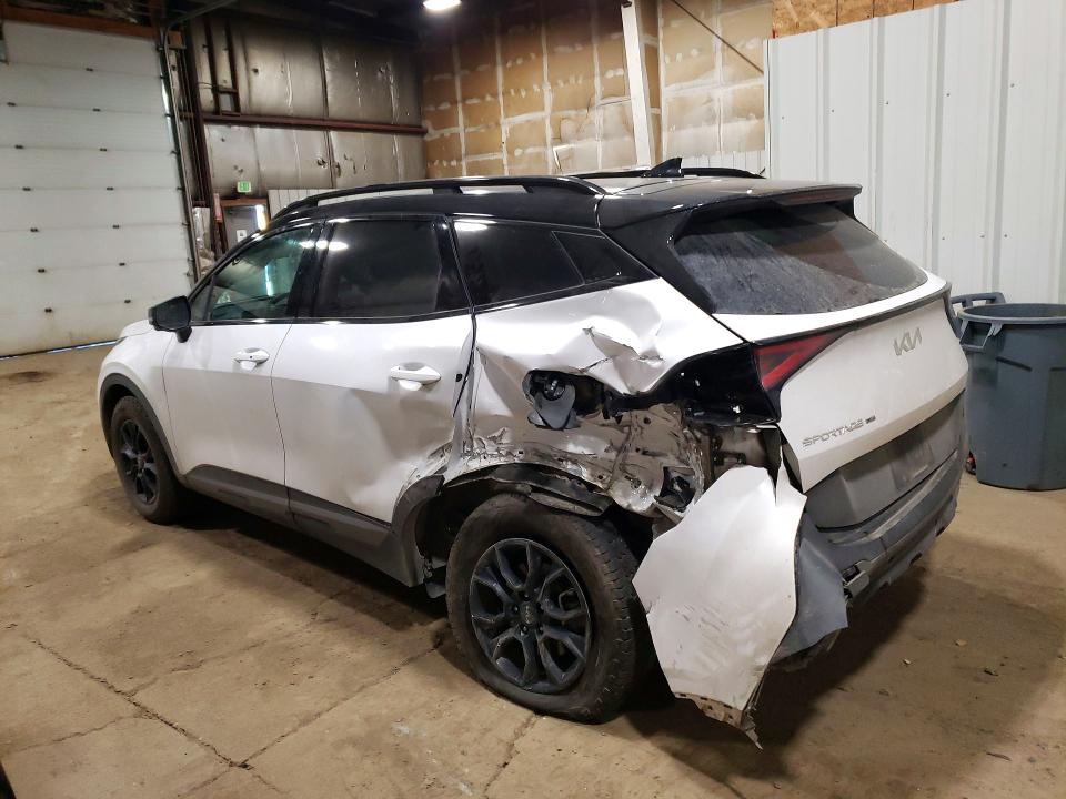 2024 Kia Sportage VIN 5XYK7CDF5RG175713 COPART salvage auction — REAR END, Ak - Bill Of Sale- Salvage, sold $25 on 2026-07-28 (photo 2)