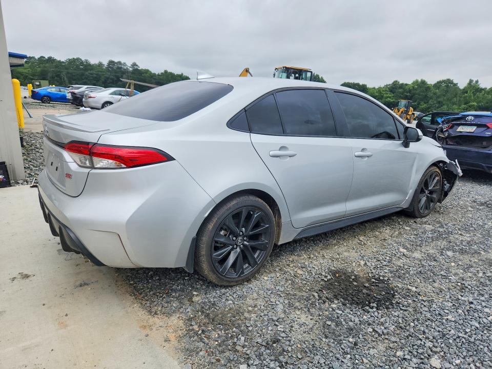 2025 Toyota VIN 5YFP4MCE4SP236709 COPART salvage auction — FRONT END, Ga - Cert Of Title-Salvage, sold $7,200 on 2026-07-16 (photo 3)