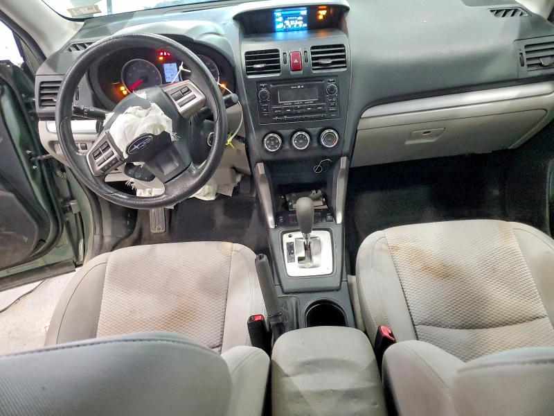 2015 Subaru Forester VIN JF2SJADCXFH596648 COPART salvage auction — FRONT END, Vt - Cert Of Title-Salvage Vehicle, sold $325 on 2026-07-13 (photo 8)