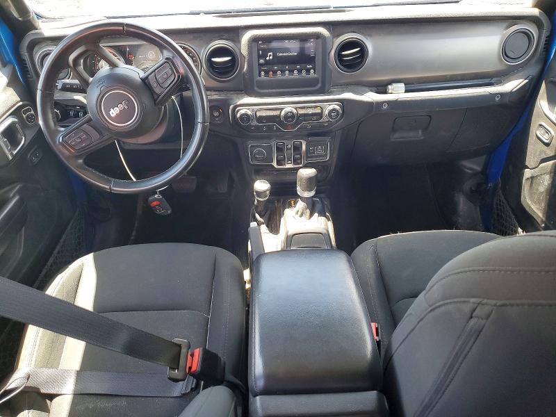 2021 Jeep Gladiator VIN 1C6JJTAMXML553481 COPART salvage auction — FRONT END, Pa - Certificate Of Salvage, sold $10,400 on 2026-07-02 (photo 8)