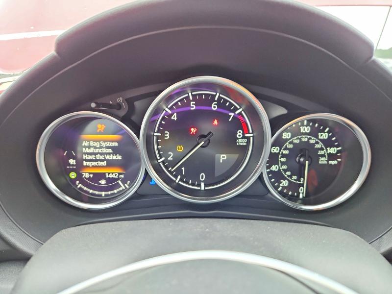 2025 Mazda Mx-5 VIN JM1NDAD78S0650981 COPART salvage auction — REAR END, Ny - Mv-907A Salvage Certificate, sold $9,500 on 2026-08-21 (photo 9)