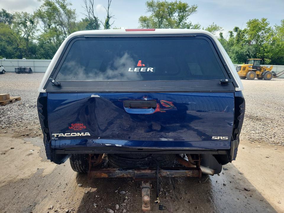 2008 Toyota Tacoma VIN 5TEMU52N18Z528704 COPART salvage auction — REAR END, WI - CERTIFICATE OF TITLE, sold $6,200 on 2026-07-13 (photo 6)