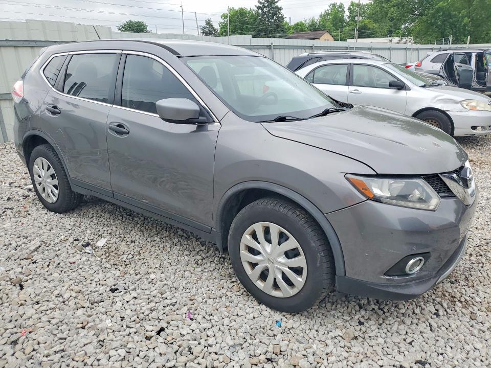 2016 Nissan Rogue VIN JN8AT2MV1GW145055 COPART salvage auction — FRONT END, Mt - Certificate Of Title, sold $600 on 2026-07-13 (photo 4)