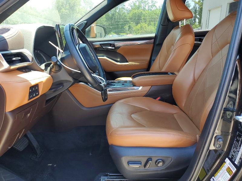 2022 Toyota Highlander VIN 5TDFARAH4NS014388 COPART salvage auction — REAR END, Ga - Cert Of Title-Salvage, sold $18,900 on 2026-07-09 (photo 7)