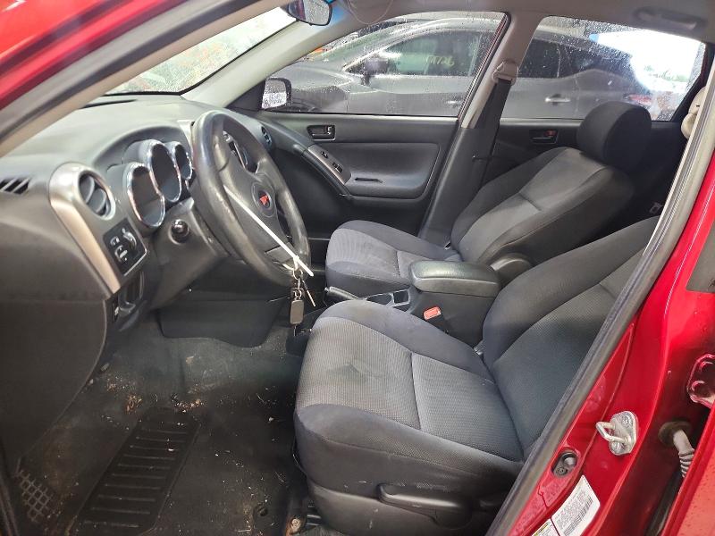 2007 Pontiac Vibe VIN 5Y2SL65837Z430337 COPART salvage auction — FRONT END, Il - Salvage Certificate, sold $550 on 2026-07-21 (photo 7)