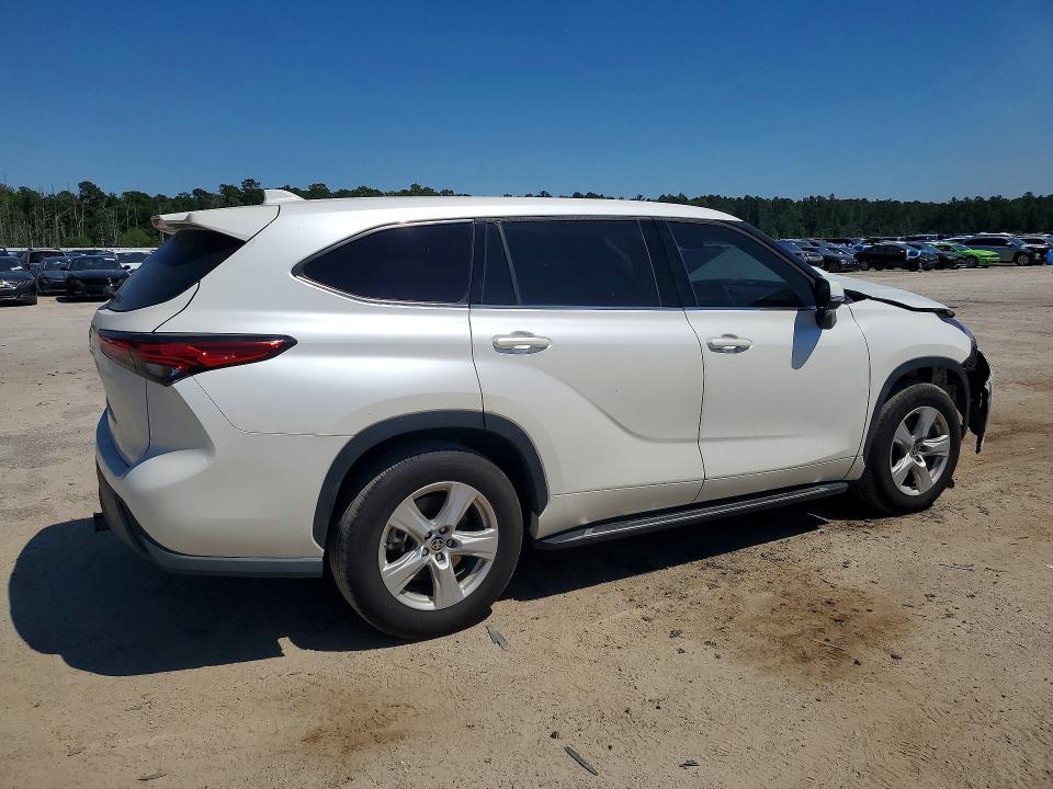 2021 Toyota VIN 5TDCZRAH4MS077520 COPART salvage auction — FRONT END, Sc - Cert Of Title-Salvage, sold $200 on 2026-07-27 (photo 3)