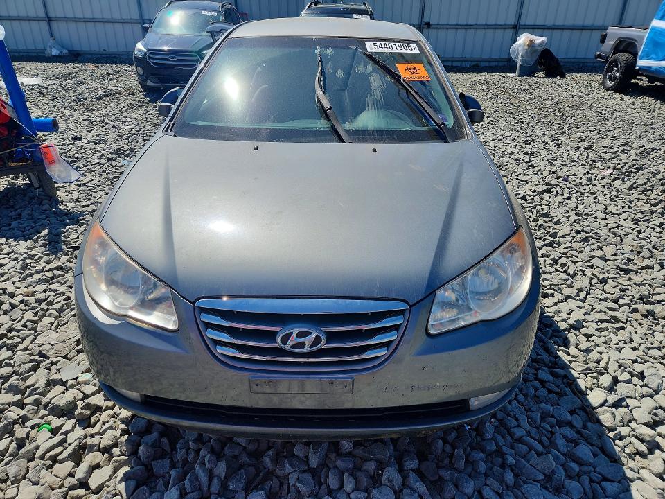 2010 Hyundai Elantra VIN KMHDU4AD3AU090961 COPART salvage auction — REAR END, Nj - Cert Of Title-Salvage, sold $400 on 2026-07-13 (photo 5)
