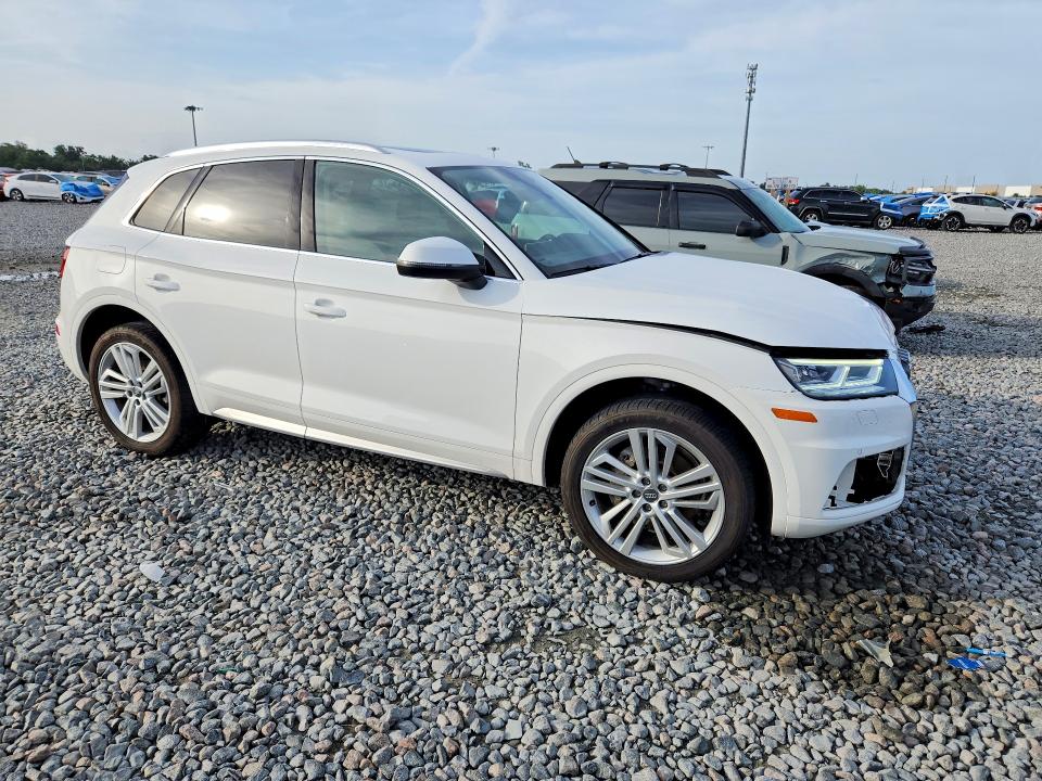 2020 Audi Q5 VIN WA1BNAFY0L2086121 COPART salvage auction — FRONT END, FL - CERTIFICATE OF DESTRUCTION, sold $10,500 on 2026-07-06 (photo 4)