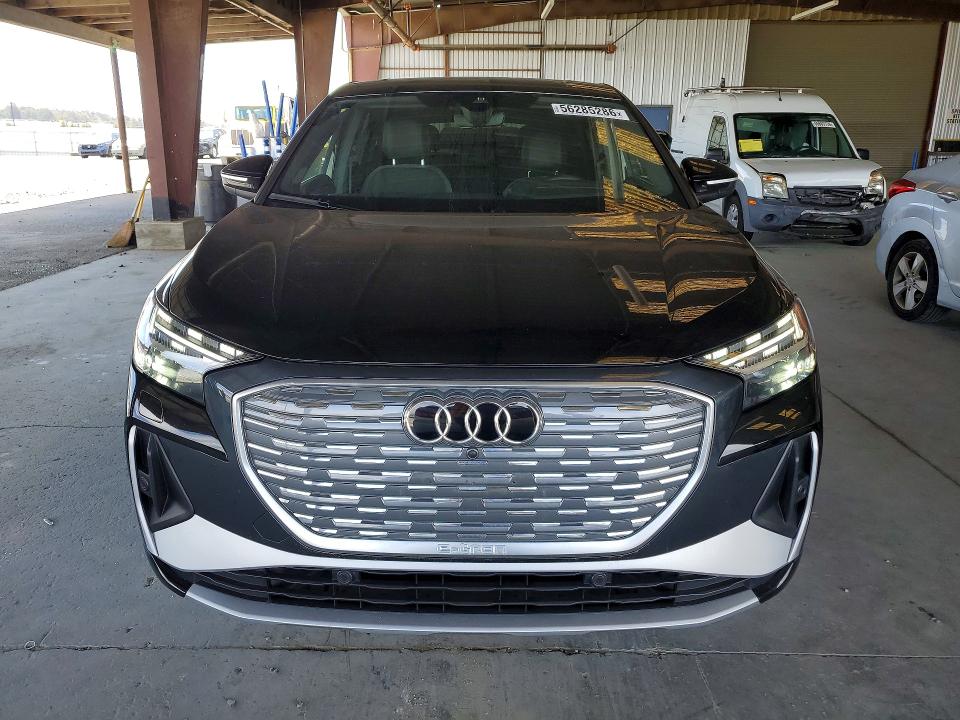 2023 Audi Q4 e-tron sportback VIN WA142BFZ0PP030334 COPART salvage auction — REAR END, Ca - Salvage Certificate, sold $18,900 on 2026-07-02 (photo 5)
