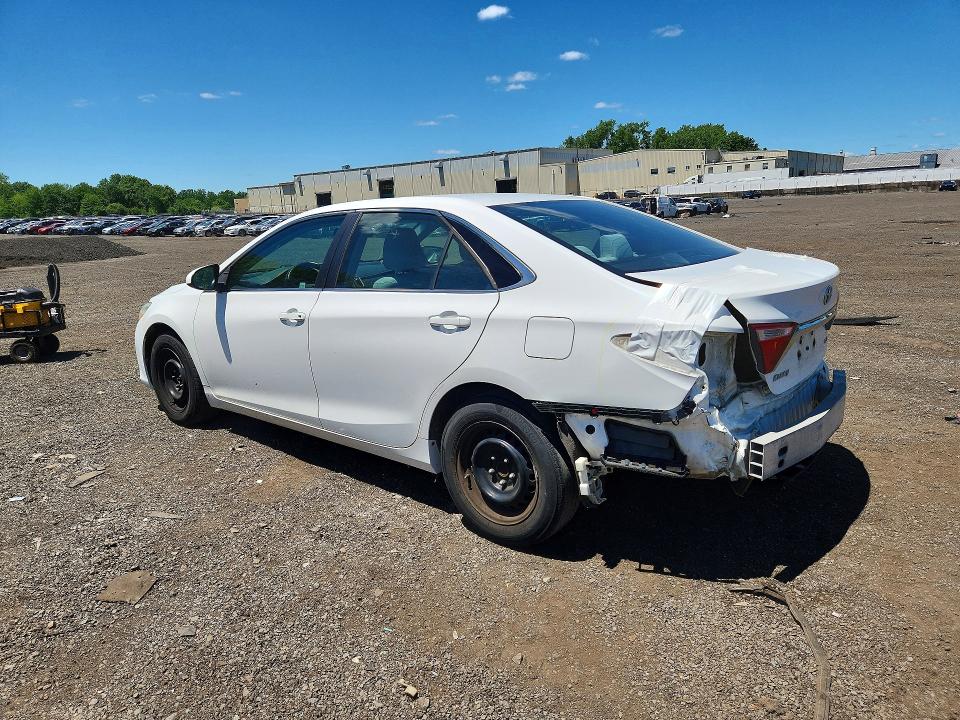 2017 Toyota Camry VIN 4T1BF1FKXHU672556 COPART salvage auction — REAR END, Ct - Cert Of Title-Salvage, sold $2,250 on 2026-07-02 (photo 2)