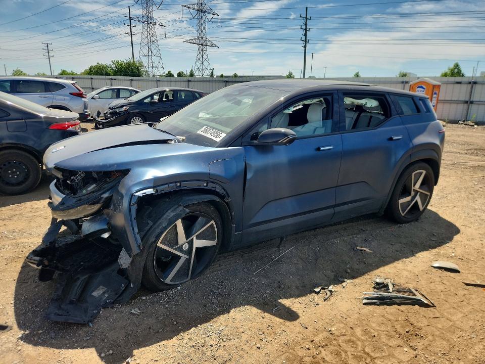 2023 Fisker inc. Ocean VIN VCF1ZBU26PG004041 COPART salvage auction — FRONT END, WV - SALVAGE CERTIFICATE, sold $4,450 on 2026-09-15 (photo 1)