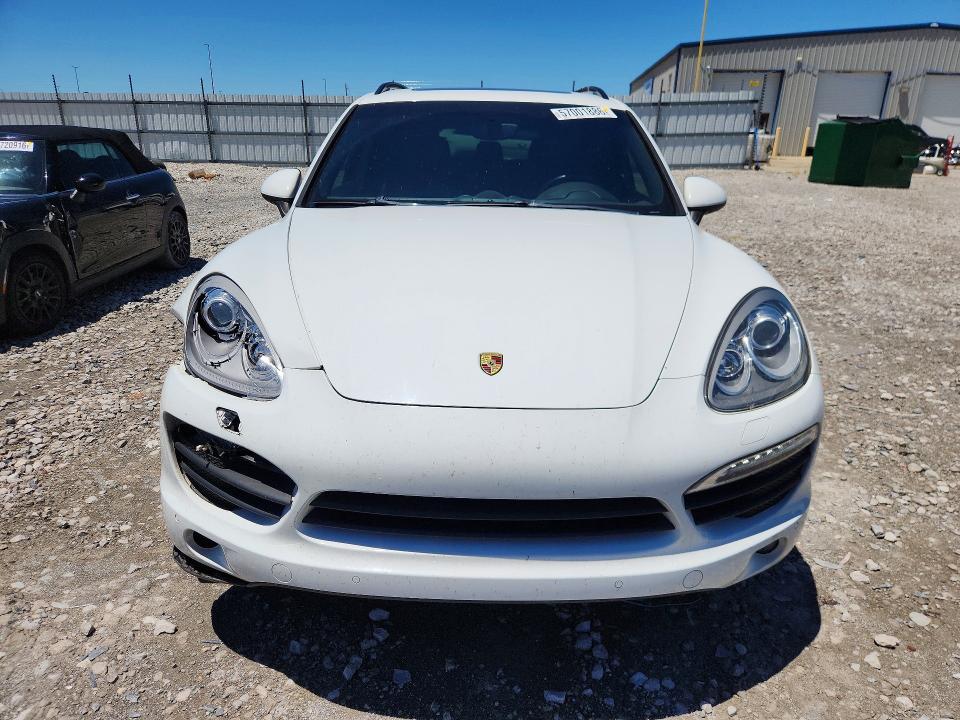 2012 Porsche Cayenne VIN WP1AB2A22CLA49955 COPART salvage auction — FRONT END, Il - Salvage Certificate, sold $1,900 on 2026-07-15 (photo 5)
