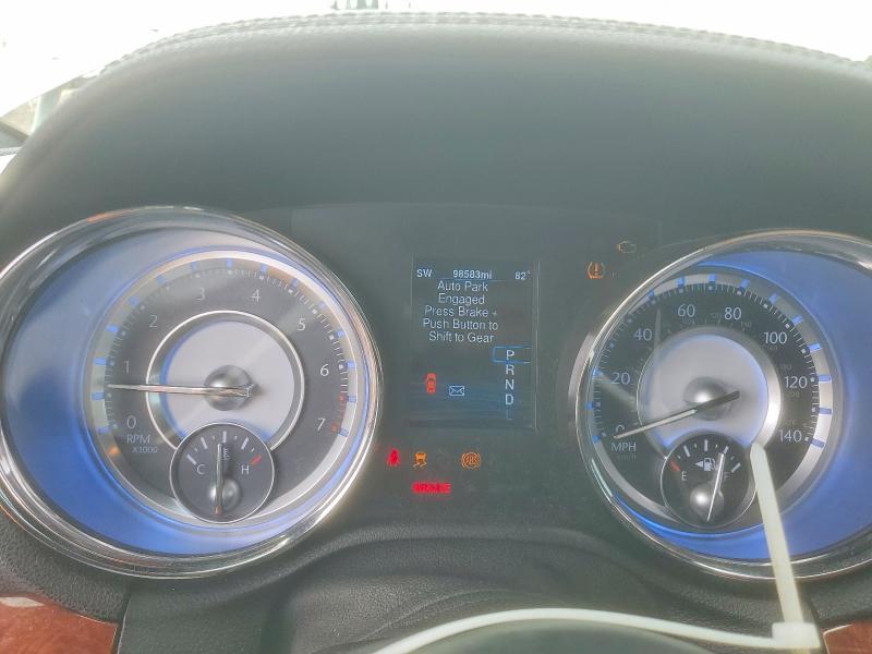 2014 Chrysler VIN 2C3CCAAG8EH190062 COPART salvage auction — SIDE, Tx - Salvage Vehicle Title, sold $2,600 on 2026-07-02 (photo 9)