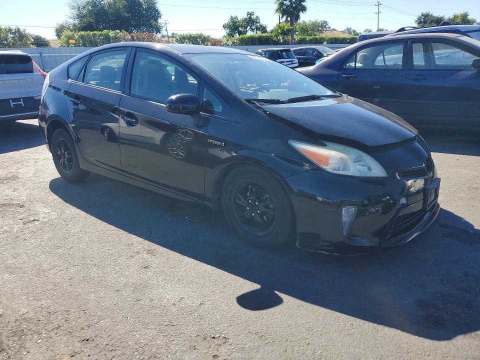 2013 Toyota Prius VIN JTDKN3DU9D1690727 COPART salvage auction — FRONT END, CA - SALVAGE CERTIFICATE, sold $525 on 2026-07-14 (photo 4)