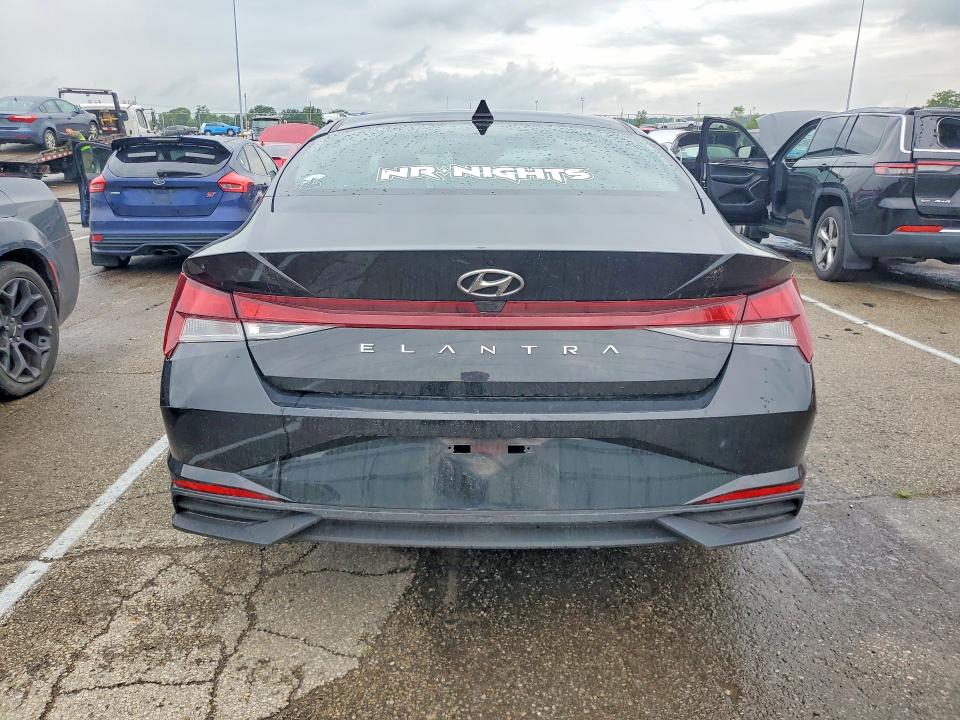 2022 Hyundai Elantra VIN 5NPLM4AG1NH075109 COPART salvage auction — FRONT END, OH - CERT OF TITLE-SALVAGE, sold $3,150 on 2026-07-17 (photo 6)