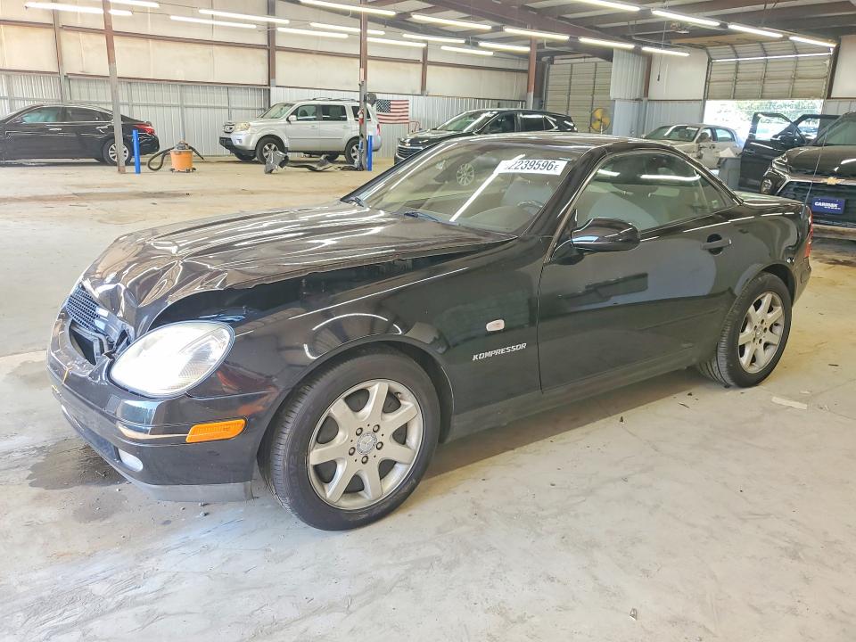 1999 Mercedes-benz Slk-klasse VIN WDBKK47F0XF095699 COPART salvage auction — FRONT END, Nc - Salvage Certificate Of Title, sold $775 on 2026-07-15 (photo 1)