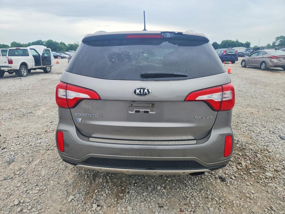 2015 Kia Sorento VIN 5XYKW4A78FG595516 COPART salvage auction — SIDE, Oh - Cert Of Title-Salvage, sold $1,350 on 2026-07-14 (photo 6)