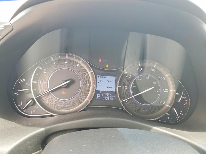 2016 Infiniti VIN JN8AZ2NE2G9122640 COPART salvage auction — FRONT END, TX - SALVAGE VEHICLE TITLE, sold $3,100 on 2026-07-06 (photo 9)