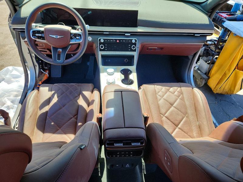2025 Genesis Gv80 VIN KMUHEESC4SU262556 COPART salvage auction — STRIPPED, Ca - Certificate Of Title, sold $28,500 on 2026-07-07 (photo 8)