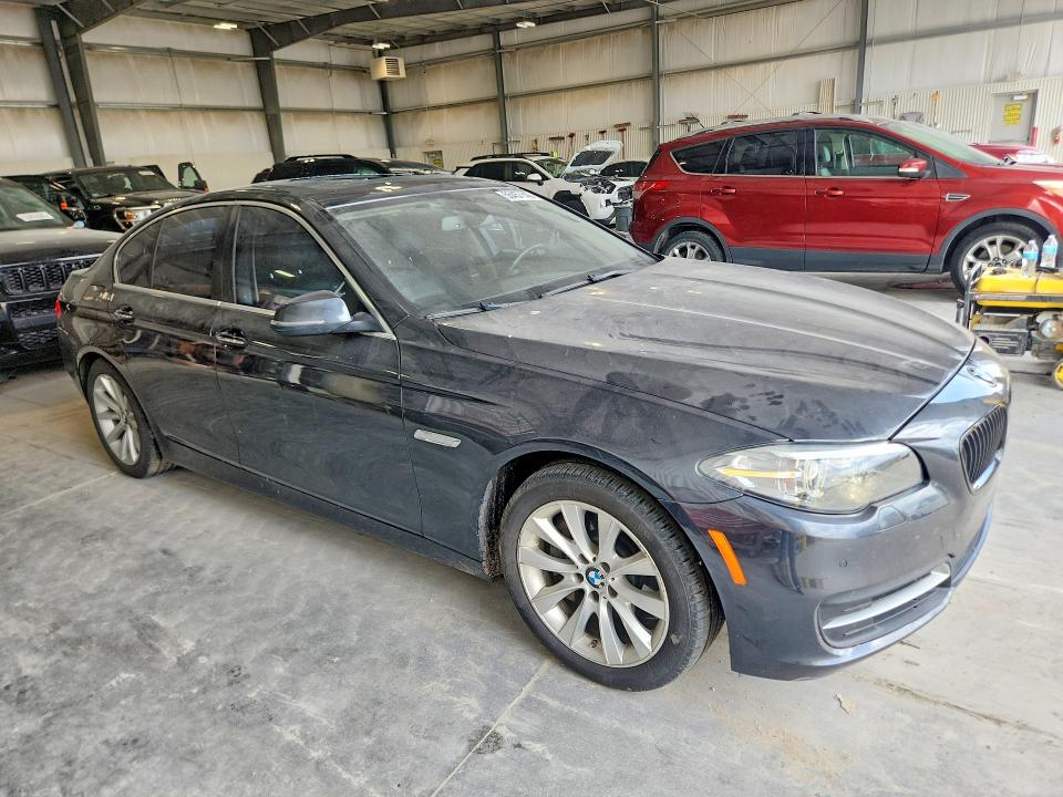 2014 BMW 5er VIN WBA5B1C51ED477661 COPART salvage auction — HAIL, Ne - Cert Of Title-Salvage, sold $1,800 on 2026-07-07 (photo 4)
