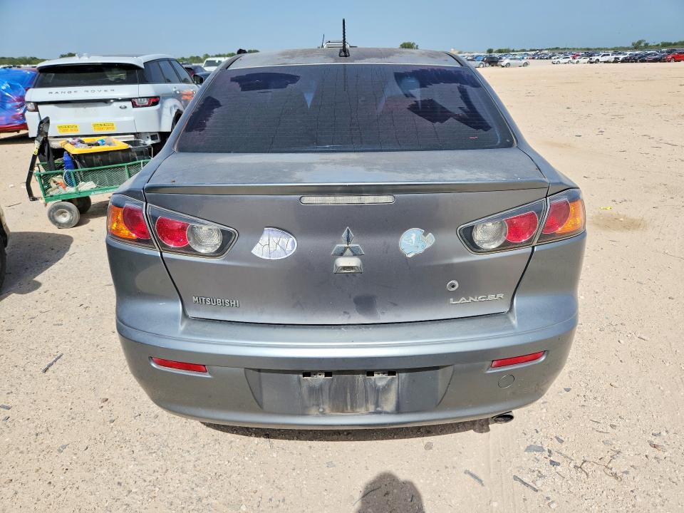 2014 Mitsubishi Lancer VIN JA32U8FW0EU002286 COPART salvage auction — FRONT END, Tx - Salvage Vehicle Title, sold $600 on 2026-07-09 (photo 6)