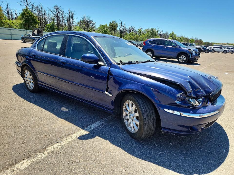 2002 Jaguar X type VIN SAJEA51D22XC40537 COPART salvage auction — REAR END, Ny - Mv-907A Salvage Certificate, sold $375 on 2026-07-13 (photo 4)