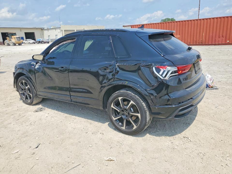 2025 Audi Q3 VIN WA1EECF31S1071080 COPART salvage auction — ROLLOVER, In - Cert Of Title-Salvage Title, sold $4,950 on 2026-07-17 (photo 2)