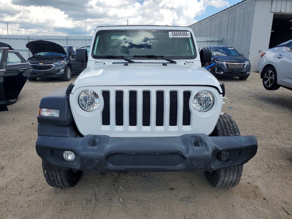 2020 Jeep Wrangler / VIN 1C4GJXAN4LW313651 COPART salvage auction — FRONT END, Ia - Cert Of Title-Salvage Title, sold $100 on 2026-07-29 (photo 5)