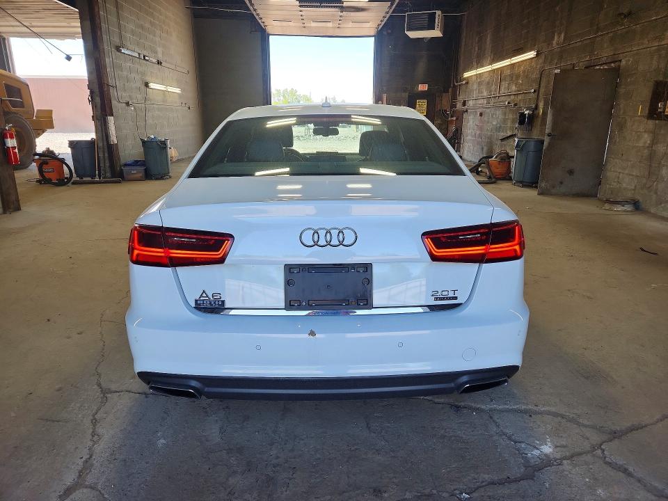 2018 Audi A6 VIN WAUG8AFC0JN029935 COPART salvage auction — FRONT END, Ny - Mv-907A Salvage Certificate, sold $6,400 on 2026-07-06 (photo 6)