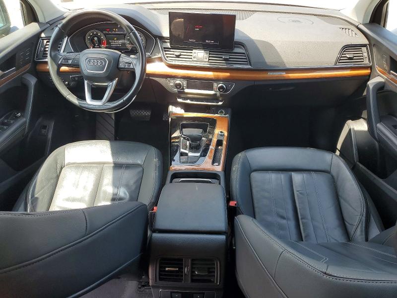2021 Audi Q5 VIN WA1BAAFY9M2019448 COPART salvage auction — FRONT END, CA - SALVAGE CERTIFICATE, sold $9,200 on 2026-07-24 (photo 8)