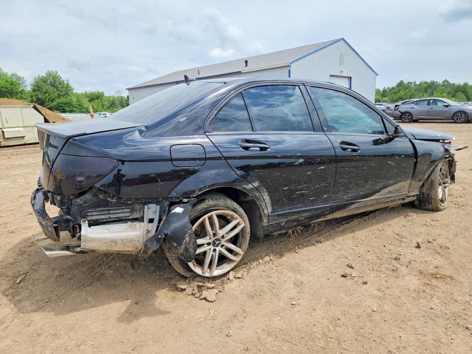 2013 Mercedes-benz C class VIN WDDGF8AB3DG098486 COPART salvage auction — ALL OVER, Oh - Cert Of Title-Salvage, sold $825 on 2026-07-09 (photo 3)