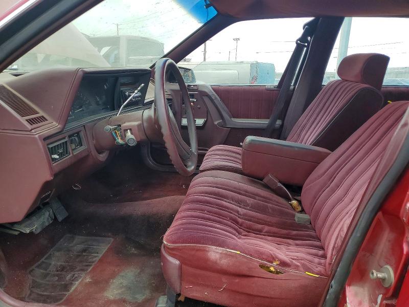 1993 Oldsmobile Cutlass ciera VIN 1G3AG54N1P6315626 COPART salvage auction — FRONT END, CA - SALVAGE CERTIFICATE, sold $200 on 2026-07-02 (photo 7)