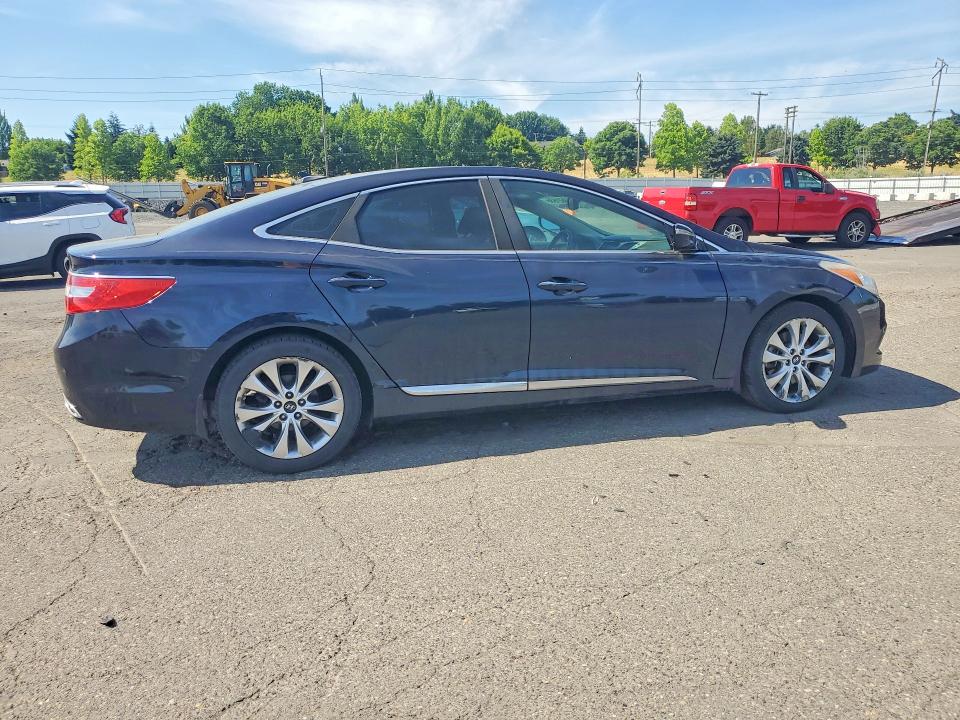 2013 Hyundai Azera VIN KMHFG4JG1DA261402 COPART salvage auction — FRONT END, Tx - Certificate Of Title (P), sold $325 on 2026-07-27 (photo 3)