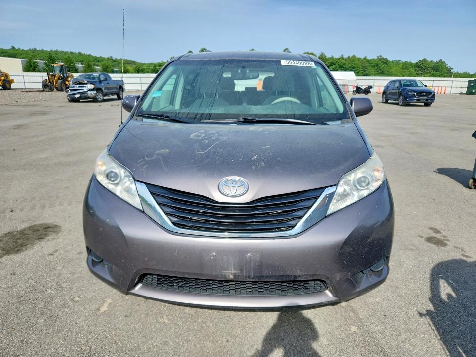 2013 Toyota Sienna VIN 5TDJK3DC4DS053999 COPART salvage auction — REAR END, ME - CERT OF TITLE-SALVAGE COLLISIO, sold $1,100 on 2026-07-15 (photo 5)
