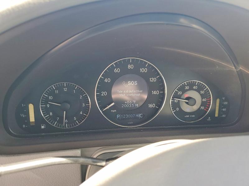2004 Mercedes-benz Clk-class VIN WDBTK65G44T026037 COPART salvage auction — UNDERCARRIAGE, Nv - Salvage Title, sold $150 on 2026-07-28 (photo 9)