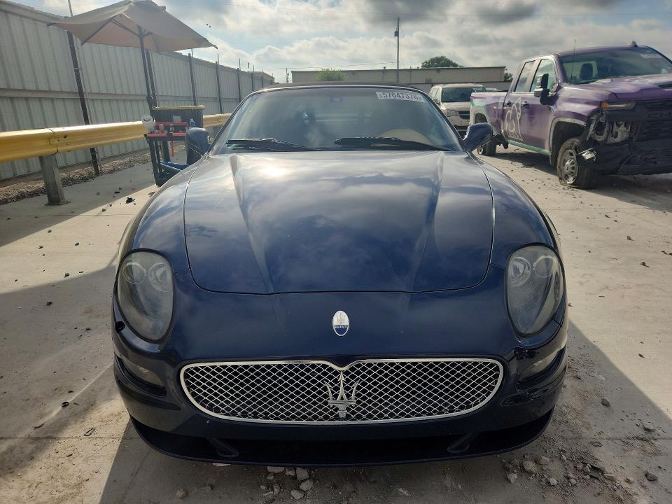 2006 Maserati Gransport spyder VIN ZAMEB18A960025454 COPART salvage auction — MECHANICAL, TX - SALVAGE VEHICLE TITLE (P), sold $15,000 on 2026-07-17 (photo 5)