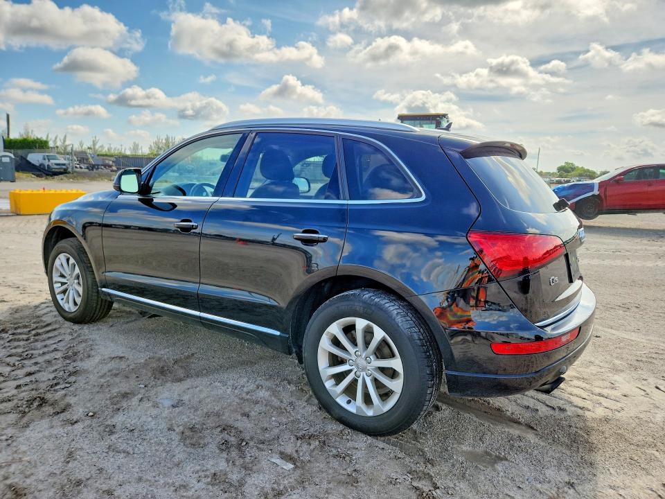 2016 Audi Q5 VIN WA1L2AFP7GA007415 COPART salvage auction — WATER/FLOOD, Fl - Cert Of Title-Slvg Rebld Flood, sold $2,400 on 2026-07-28 (photo 2)