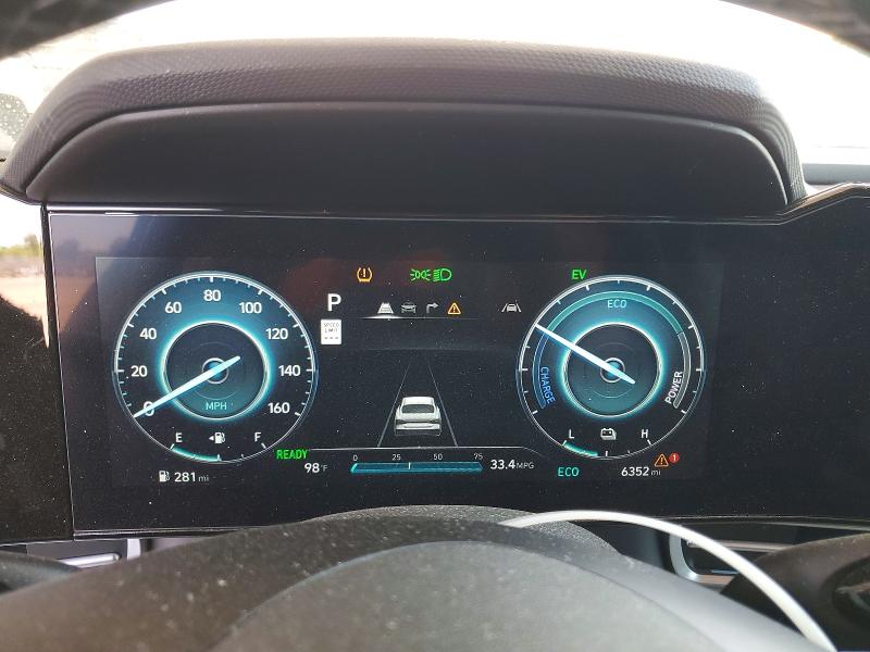 2024 Hyundai Elantra VIN KMHLN4DJ7RU105886 COPART salvage auction — FRONT END, Az - Cert Of Title - Salvage, sold $3,100 on 2026-07-28 (photo 9)