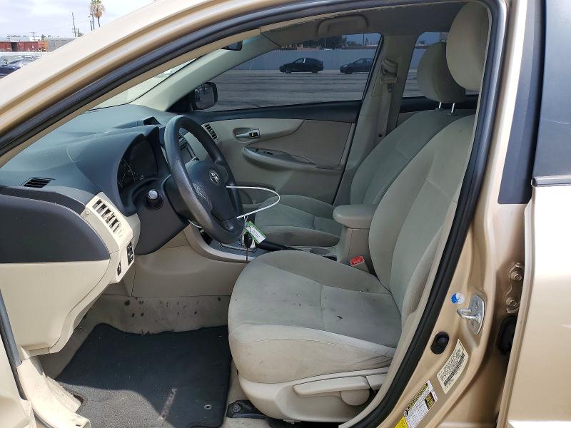 2013 Toyota Corolla VIN 5YFBU4EE3DP106608 COPART salvage auction — FRONT END, Ca - Salvage Certificate, sold $2,700 on 2026-07-31 (photo 7)
