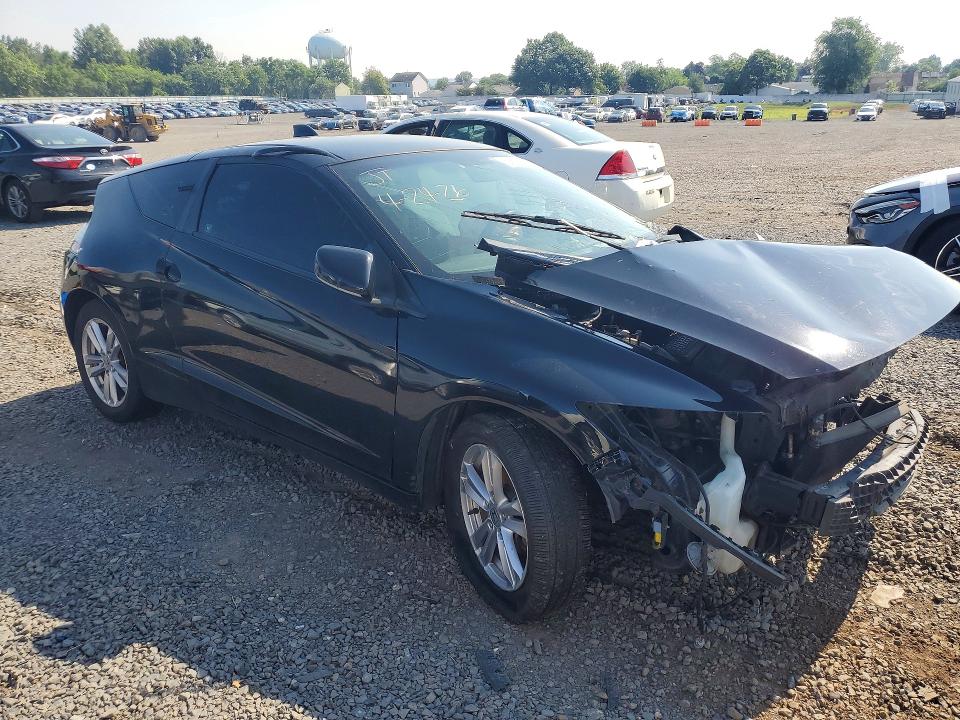 2011 Honda Cr-z VIN JHMZF1D65BS007042 COPART salvage auction — FRONT END, NJ - CERT OF TITLE-SALVAGE, sold $375 on 2026-07-28 (photo 4)