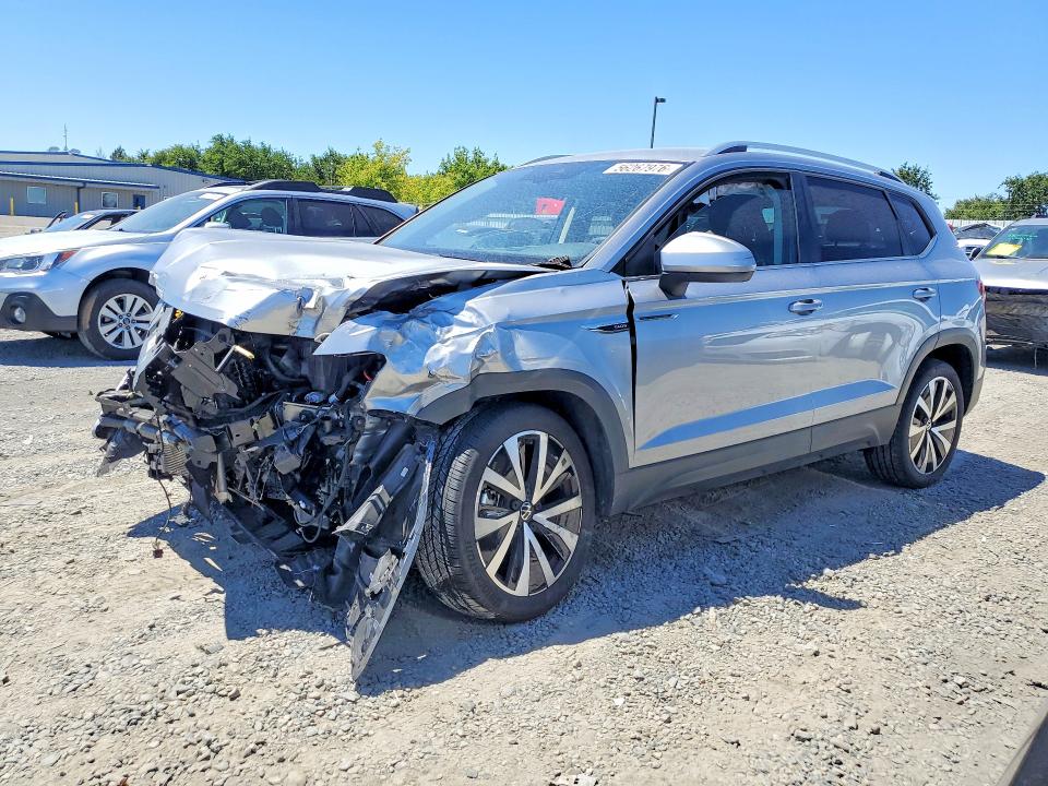 2024 Volkswagen Taos VIN 3VVSX7B21RM005599 COPART salvage auction — FRONT END, Sc - Salvage Title, sold $1,800 on 2026-07-09 (photo 1)