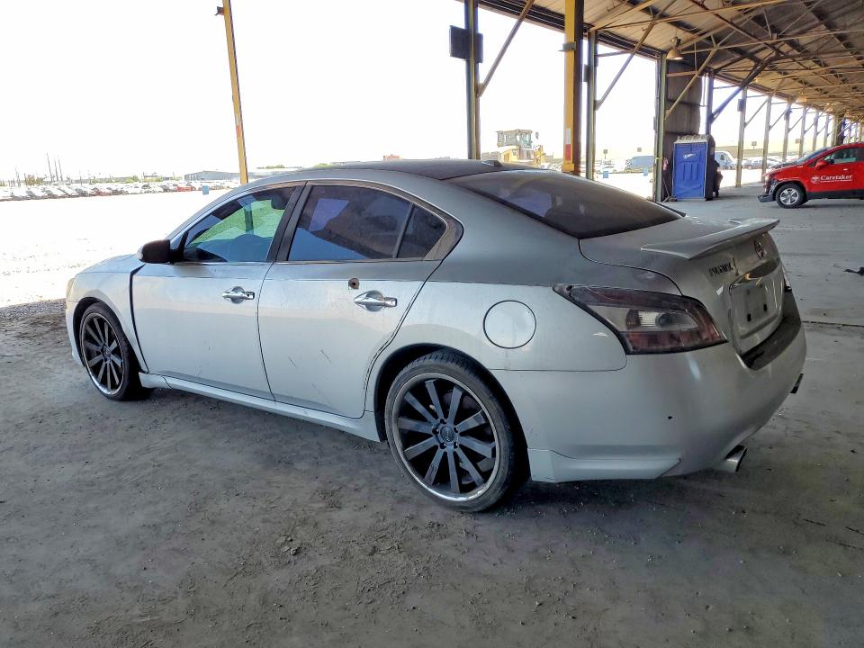 2012 Nissan Maxima VIN 1N4AA5AP1CC867572 COPART salvage auction — MINOR DENT/SCRATCHES, Az - Certificate Of Title, sold $500 on 2026-07-09 (photo 2)