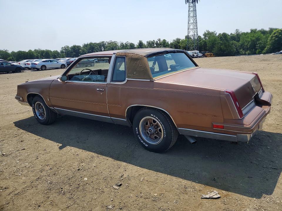 1986 Oldsmobile Cutlass supreme VIN 1G3GM47Y0GP378102 COPART salvage auction — NORMAL WEAR, Nj - Certificate Of Title, sold $4,250 on 2026-07-06 (photo 2)